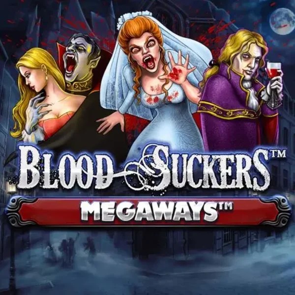 Blood Suckers Megaways online game logo by Red Tiger Gaming on kin-bets.de