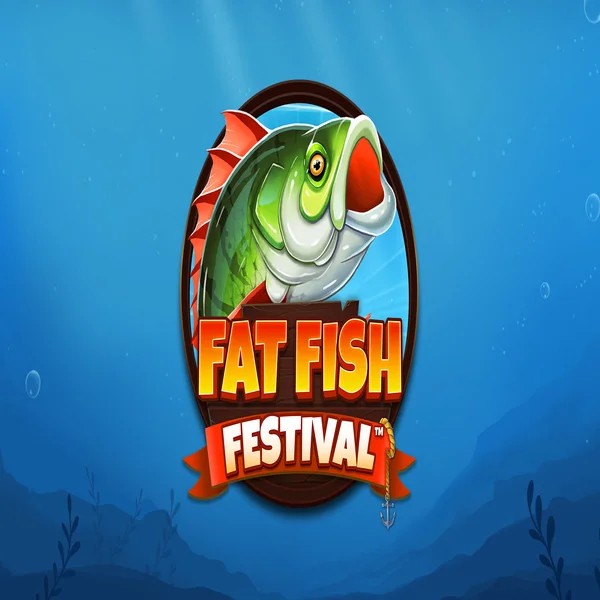 Fat Fish Festival logo by Wishbone Games at Kinbet Casino