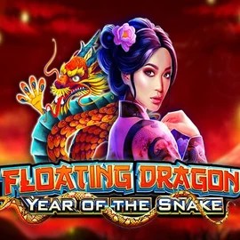 Slots logo of Floating Dragon Year of the Snake from Pragmatic Play at Kinbet Casino