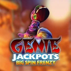 Genie Jackpots: Big Spin Frenzy logo by Blueprint Gaming Kinbet Casino