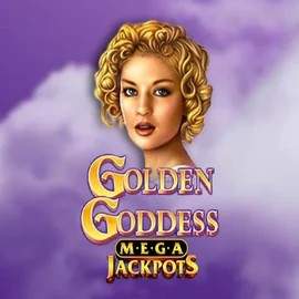 Jackpots logo of Golden Goddess Megajackpots from IGT at Kinbet Casino