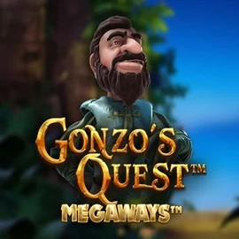 Logo of Gonzo's Quest Megaways from Red Tiger Gaming at Kinbet Casino
